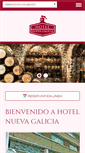 Mobile Screenshot of hotelnuevagalicia.com